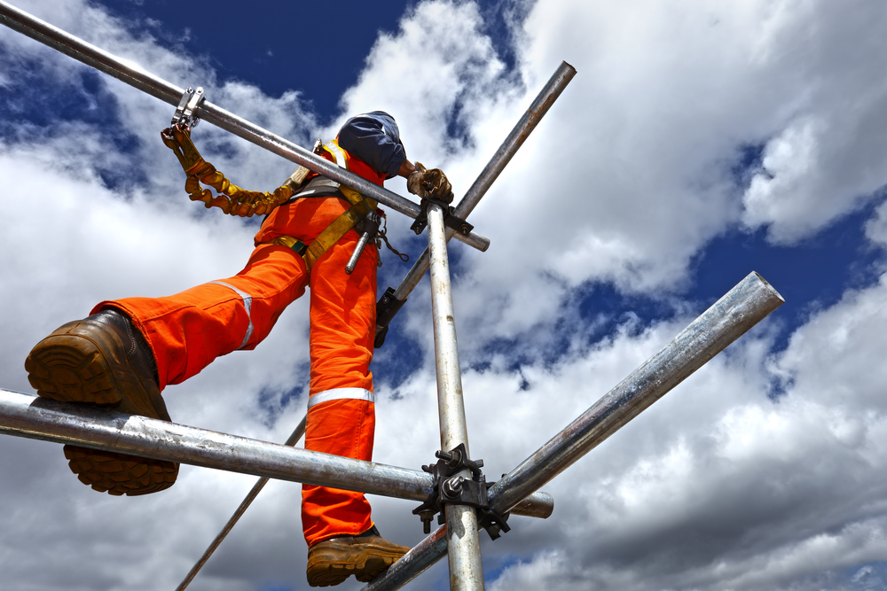 What are the essential pieces of scaffolding equipment?